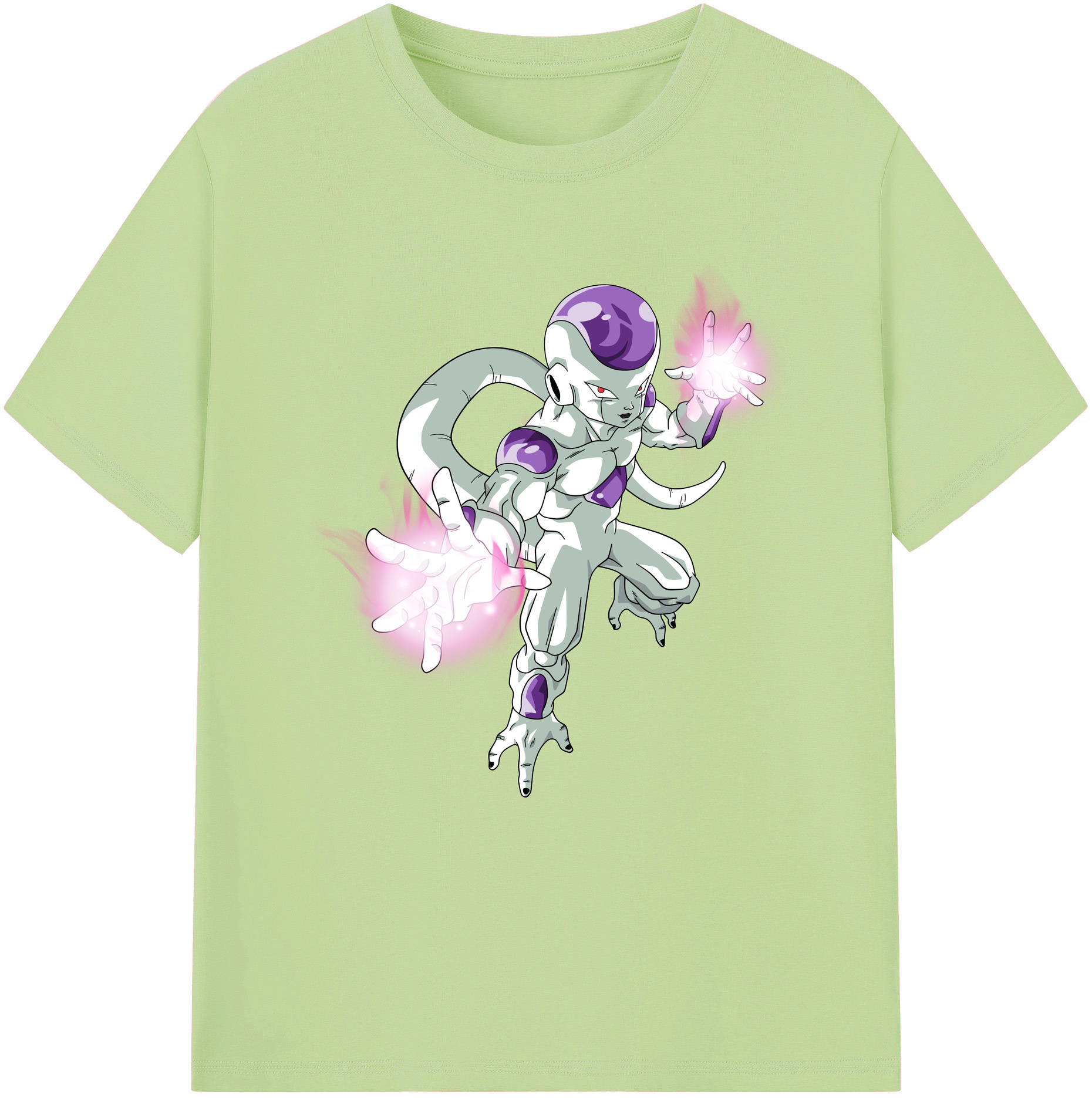 （画像用） ドラゴンボール フリーザ DRAGON BALL Frieza 綿100％半袖Tシャツ（フロントプリント）